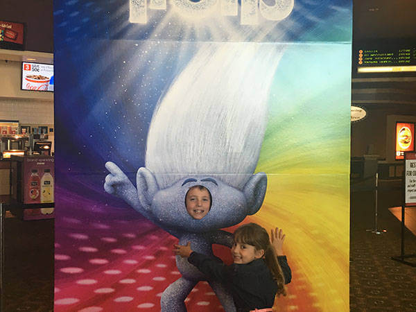 trolls movie family day